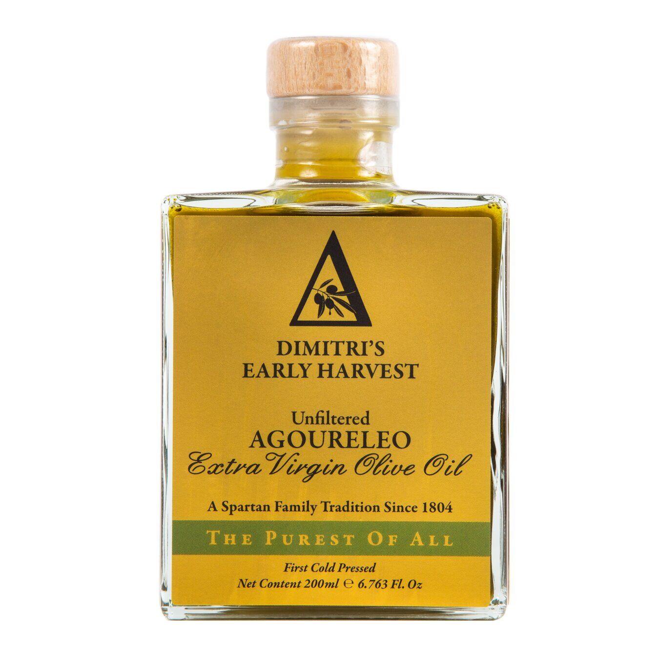"AGOURELEO" Early Harvest Unfiltered EVOO (200ml)