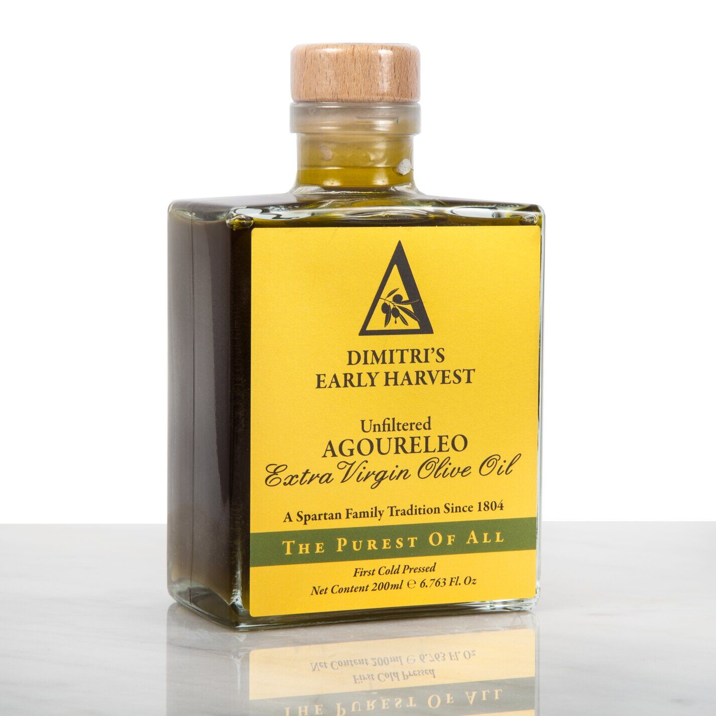 "AGOURELEO" Early Harvest Unfiltered EVOO (200ml) - Image 2
