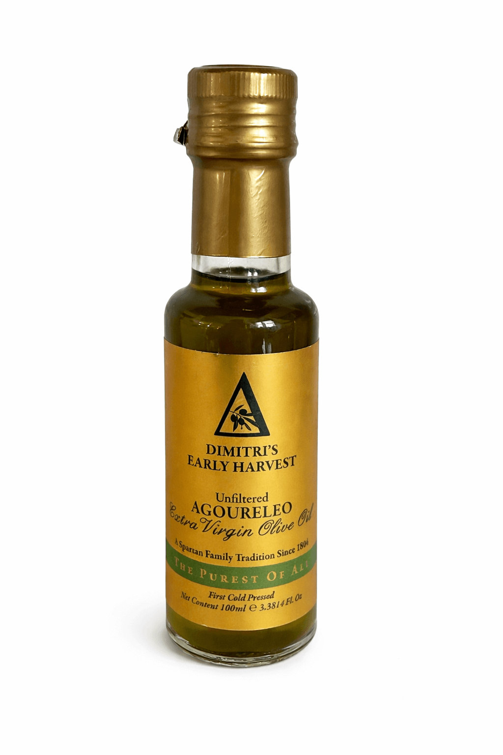 Dimitri’s Unfiltered Early Harvest “AGOURELEO” EVOO 100 ML